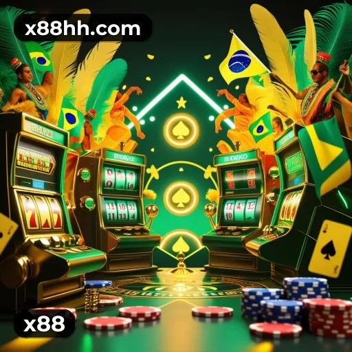 Sessão de jogo em andamento no aplicativo x88 para Android